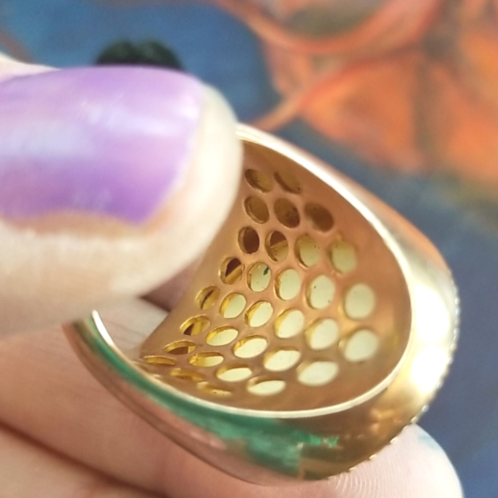 ROBERTO COIN Lemon Quartz Cocktail Ring - Picture 13 of 16